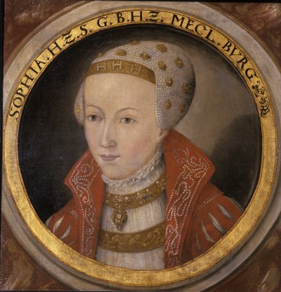 Sophie of Saxony by German School